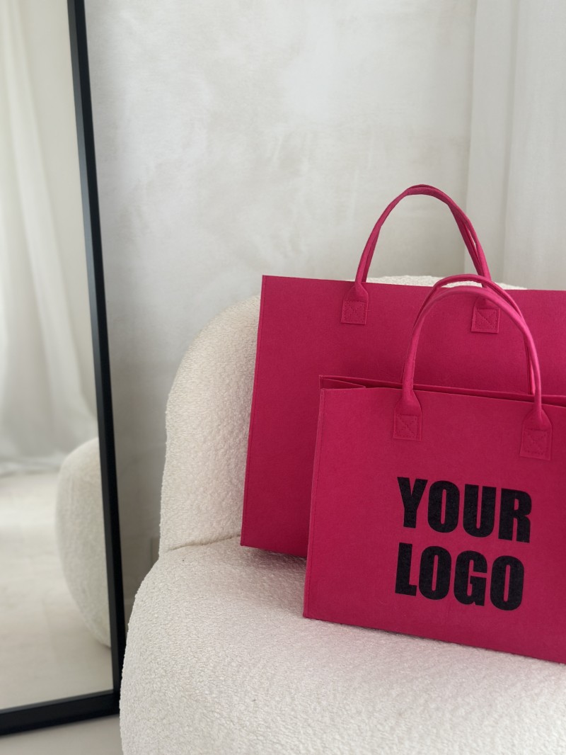 GRENOBLE TASCHEN - ROSA - L (42x12x35cm)