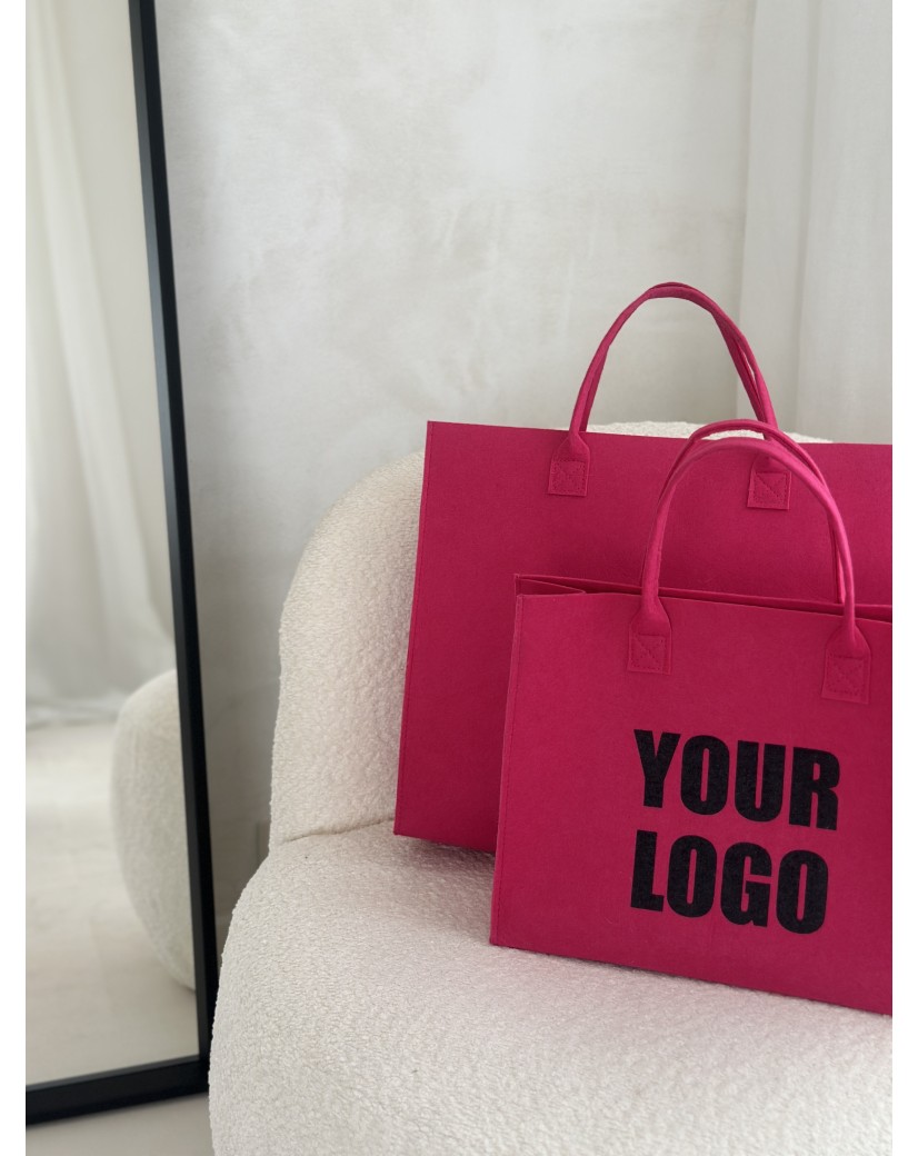 GRENOBLE TASCHEN - ROSA - L (42x12x35cm)