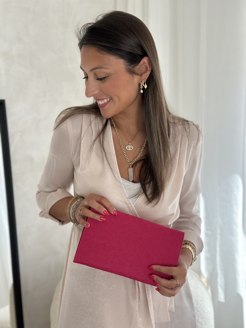 Estuche GRENOBLE – Fucsia (25 x 15 cm)