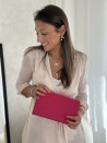Pochette Feutrine Fuchsia – Personnalisable avec votre logo