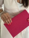 VILTEN ENVELOP "GRENOBLE" - FUCHSIA (25 x 15 cm)