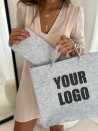 GRENOBLE POUCH - LIGHT GREY (25 x 15 cm)