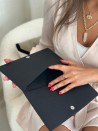 GRENOBLE POUCH - BLACK (25 x 15 cm)