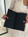 ESTUCHE GRENOBLE - NEGRO (25 x 15 cm)