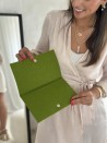 GRENOBLE POUCH - GREEN (25 x 15 cm)