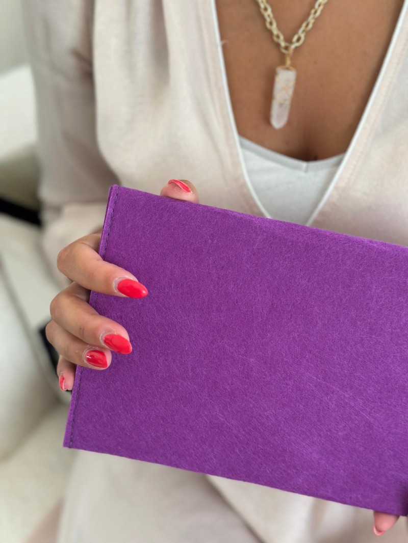 VILTEN ENVELOP "GRENOBLE" - MAUVE (25 x 15 cm)