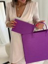 ESTUCHE GRENOBLE - MALVA (25 x 15 cm)