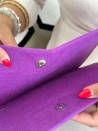 Praktisches Filz-Etui GRENOBLE Malve – individuell bedruckbar