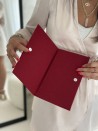 Praktisches Filz-Etui GRENOBLE Bordeaux  – individuell bedruckbar