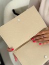 Pochette Feutrine Beige – Personnalisable avec votre logo