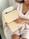 Pochette Feutrine Beige – Personnalisable avec votre logo