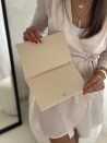 Pochette Feutrine Beige – Personnalisable avec votre logo