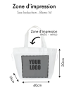 BOLSO NICE BLANCO L (58x24x35cm)