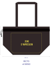 NICE BROWN L BAG (58x24x35cm)