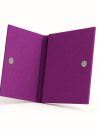 Praktisches Filz-Etui GRENOBLE Malve – individuell bedruckbar