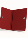 Praktisches Filz-Etui GRENOBLE Bordeaux  – individuell bedruckbar