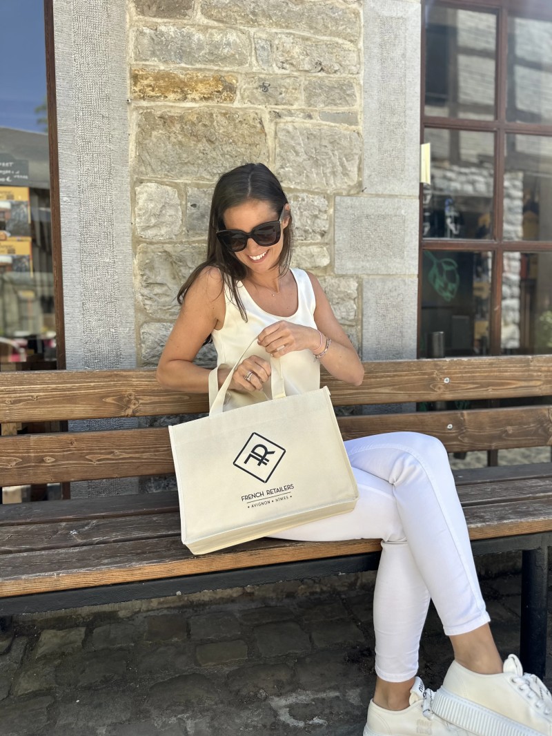 BOLSO LYON BEIGE - M (35x12x28cm)