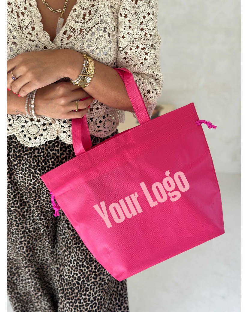 Nice Reusable Bag Fuchsia - M (40x14x30cm)