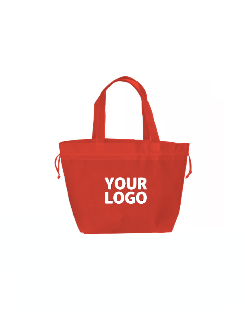 Sac Non Tissé Personnalisé Rouge – Cabas Publicitaire modèle Nice M | Moonpack