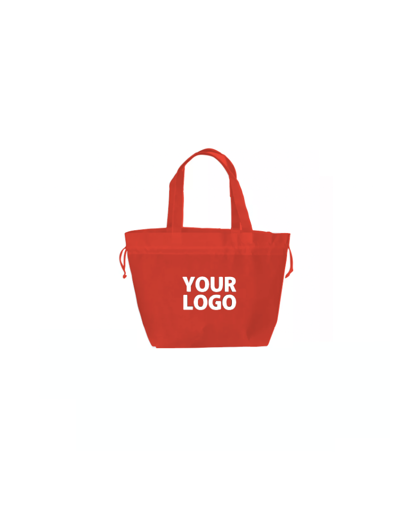 Sac Non Tissé Personnalisé Rouge – Cabas Publicitaire modèle Nice M | Moonpack