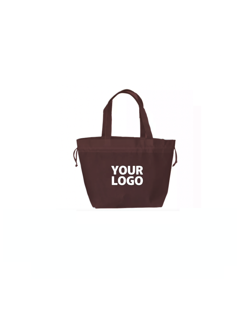 Sac Non Tissé Personnalisé Brun – Cabas Publicitaire modèle Nice M | Moonpack