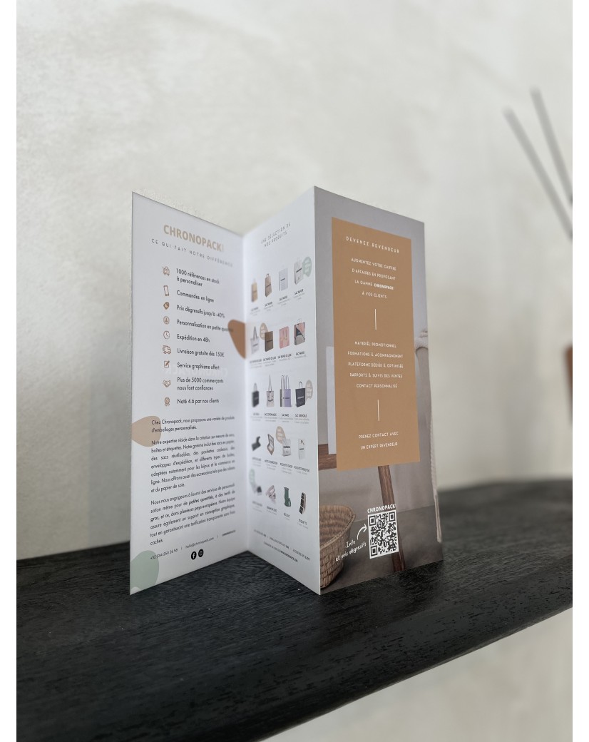 GEPERSONALISEERDE FOLDERS - 9,9X21CM