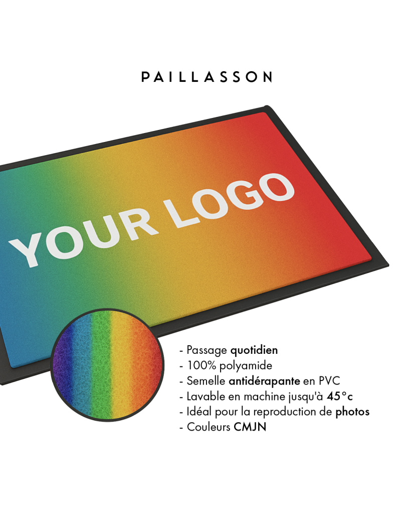 Customizable Doormat - L (80x120cm)