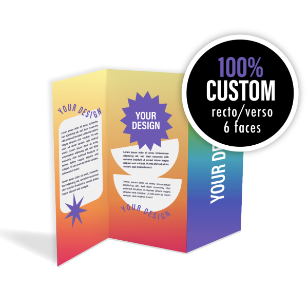 GEPERSONALISEERDE FOLDERS - 9,9X21CM