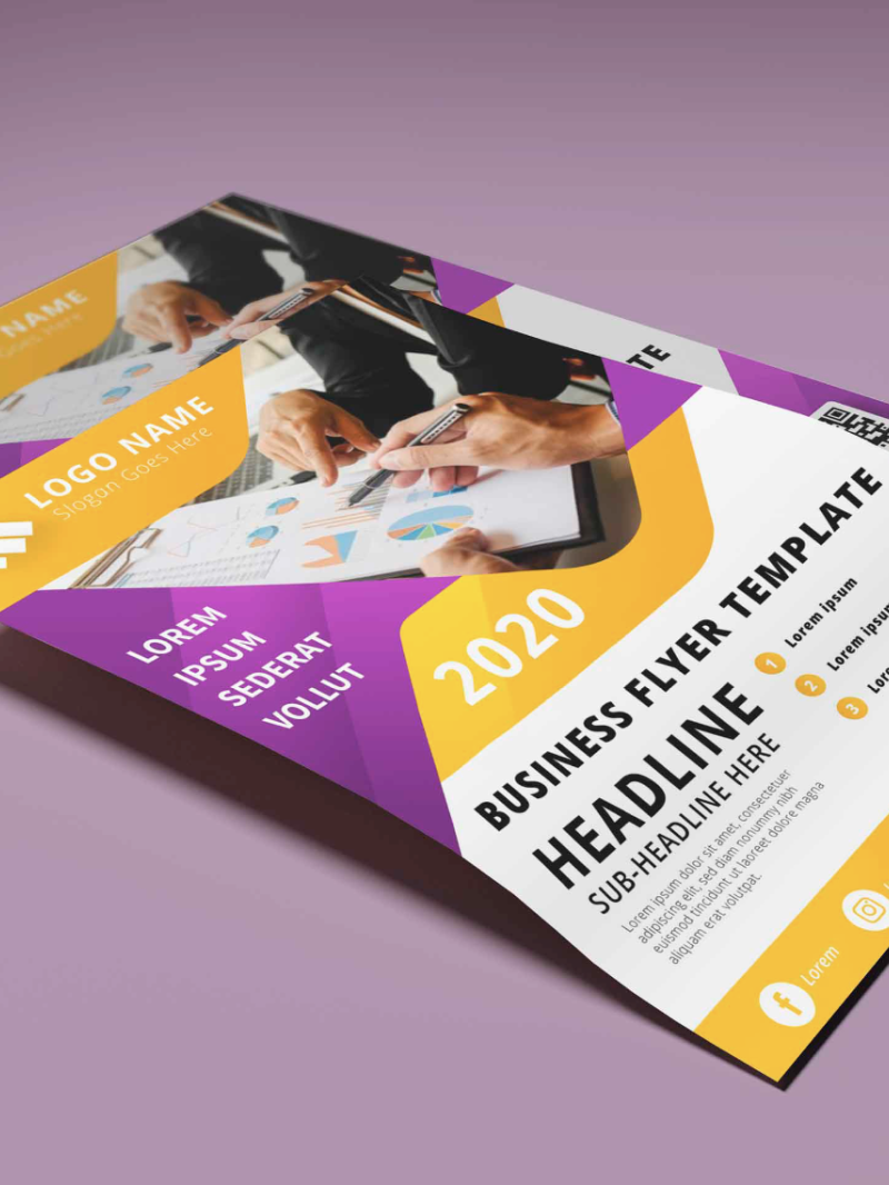 Personalisierte Flyer von A bis Z (14,8x21cm)