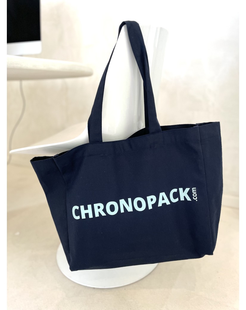 DRAAGTAS "NANCY" - NAVY (43x15x36CM)