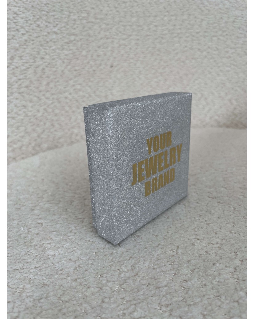 Juwelendoosje - Zilver glitter
