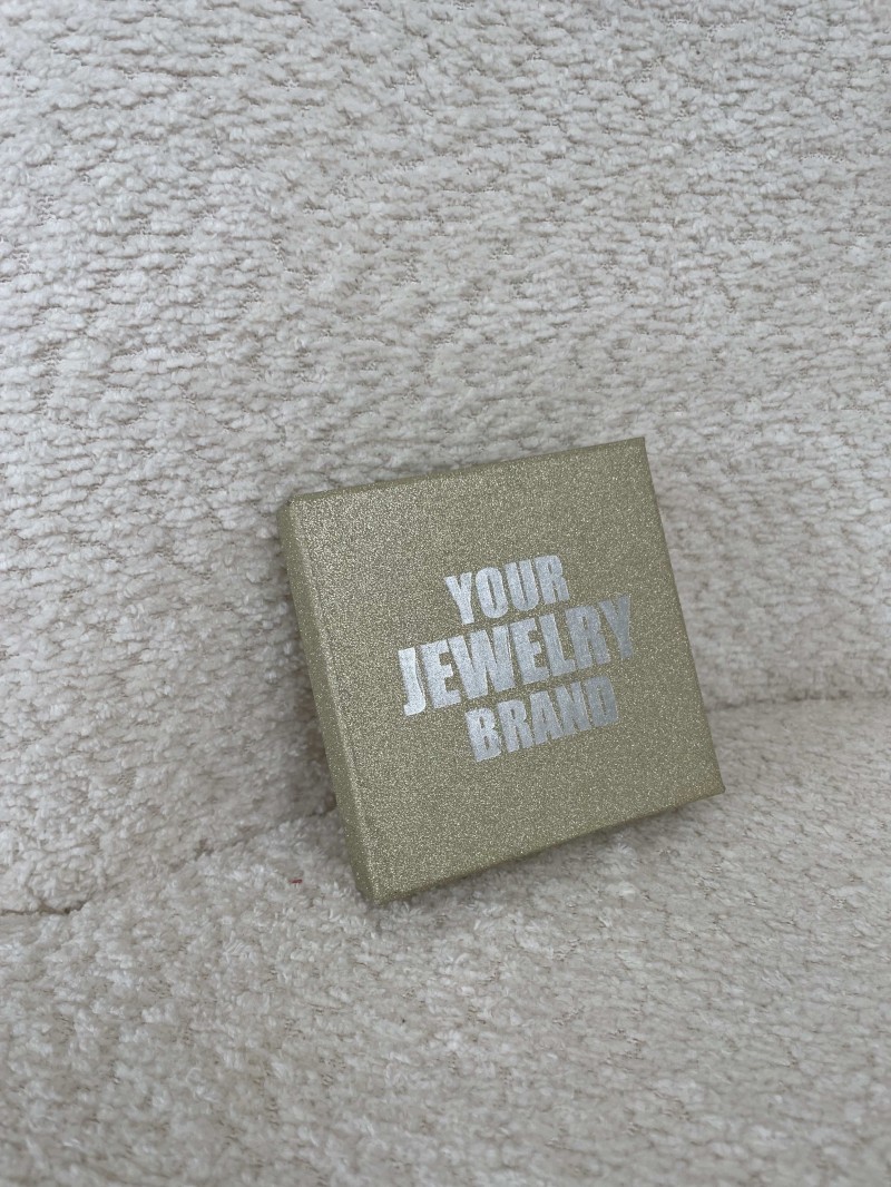 Juwelendoosje - Goud glitter