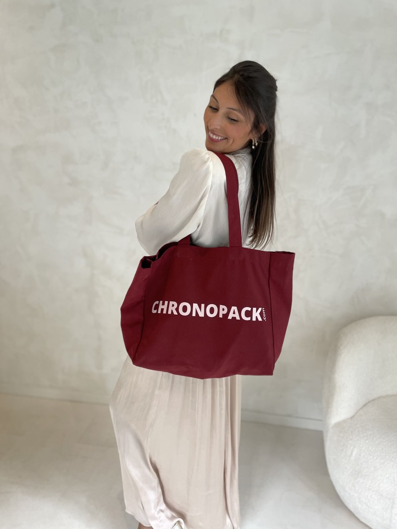 SAC NANCY - BORDEAUX (43x15x36cm)