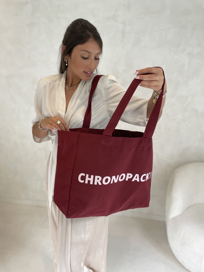 SAC NANCY - BORDEAUX (43x15x36cm)