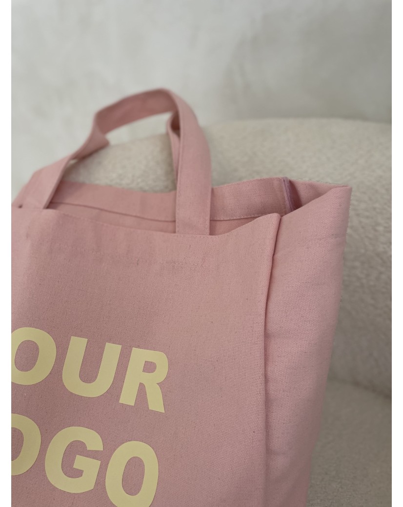 DRAAGTAS "NANCY" - ROZE (43x15x36cm)