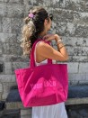 Sac cabas réutilisable – Nancy Fuschia (43×15×36 cm)