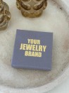 Ecrin à bijoux noir personnalisé, vendez vos bijoux en style!