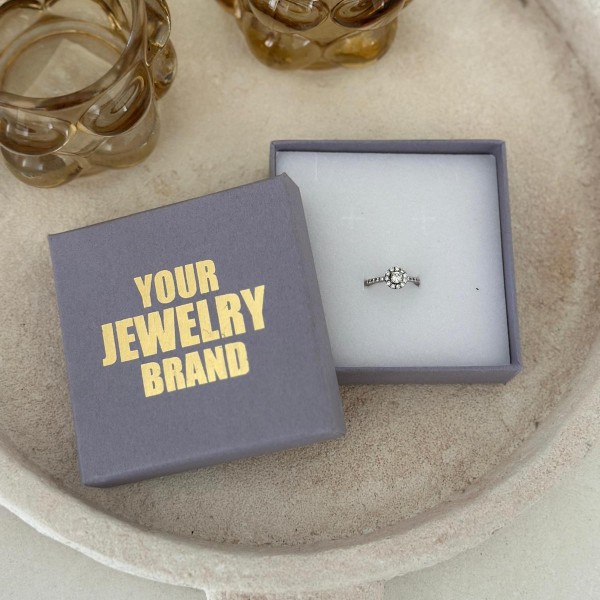 Ecrin à bijoux noir personnalisé, vendez vos bijoux en style!