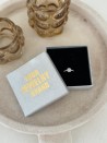 Ecrin à bijoux noir personnalisé, vendez vos bijoux en style!