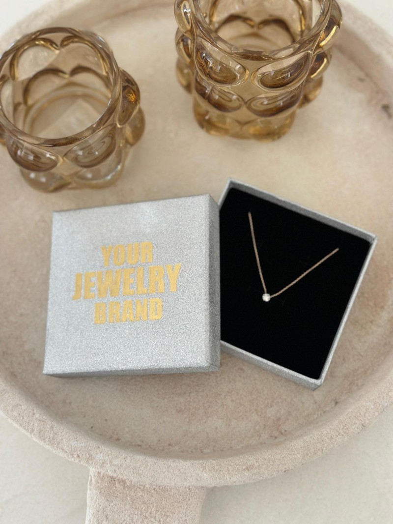 Custom black jewelry box, sell your jewelry in style!
