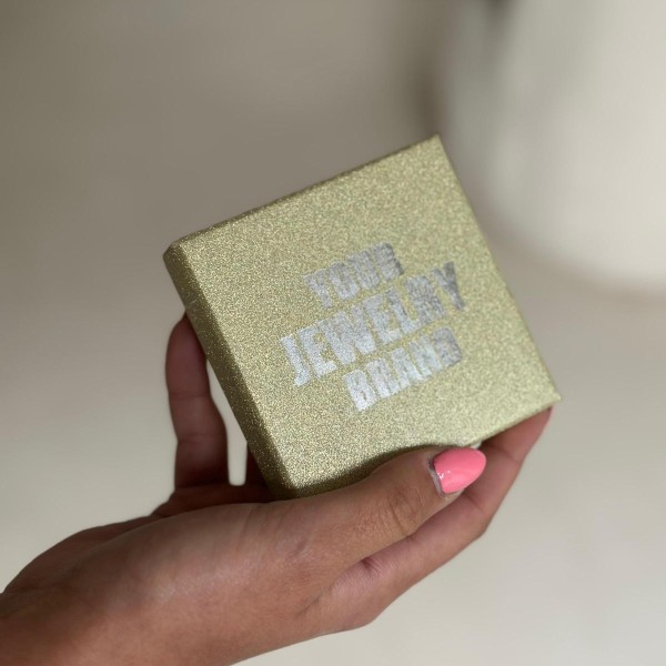 Joyero negro personalizado, ¡venda sus joyas con estilo!