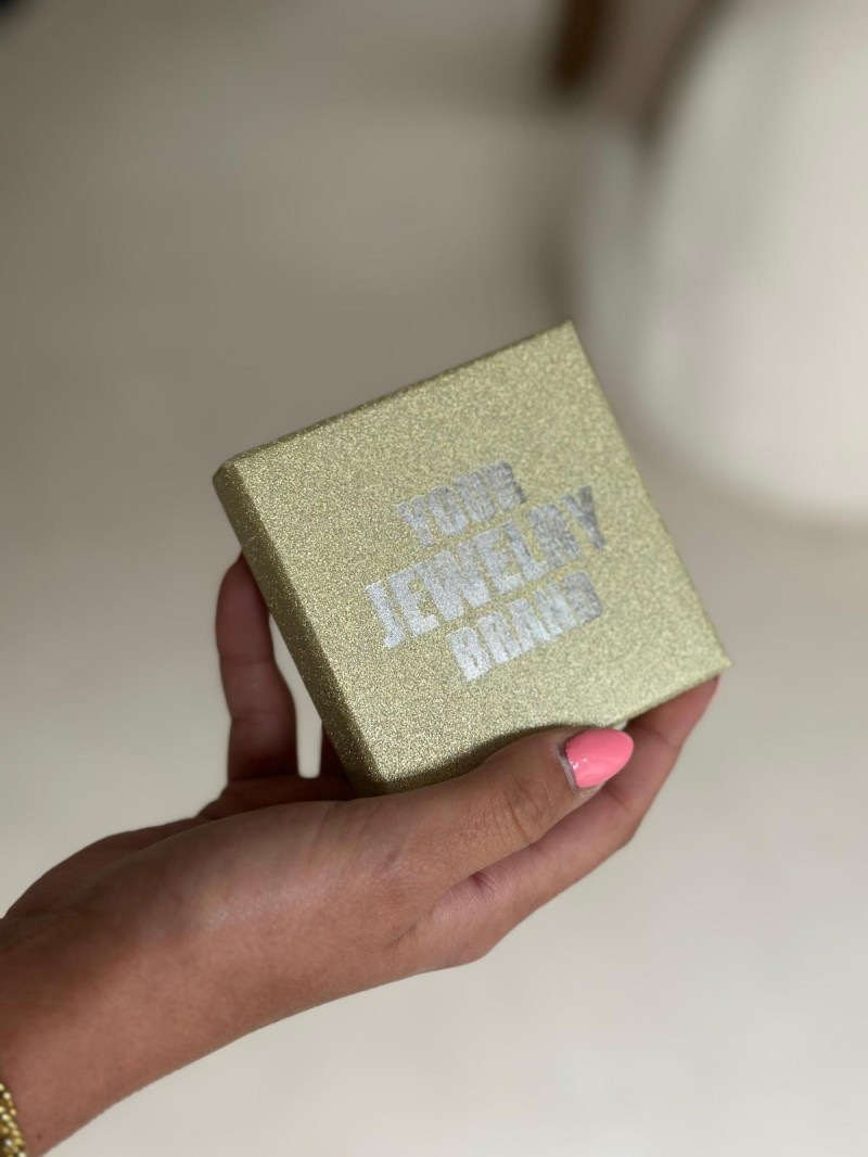 Juwelendoosje - Goud glitter