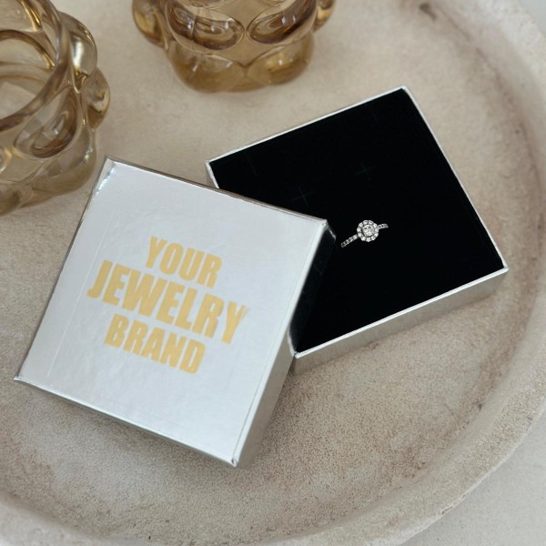 Joyero negro personalizado, ¡venda sus joyas con estilo!