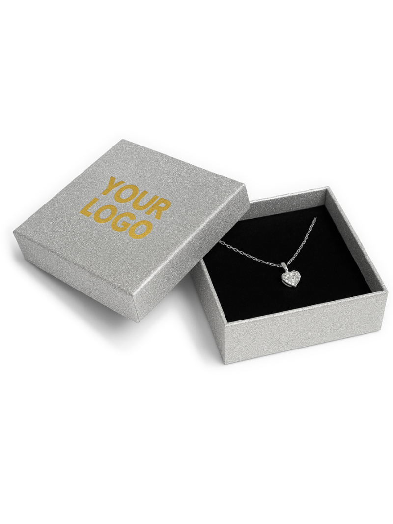 Joyero negro personalizado, ¡venda sus joyas con estilo!