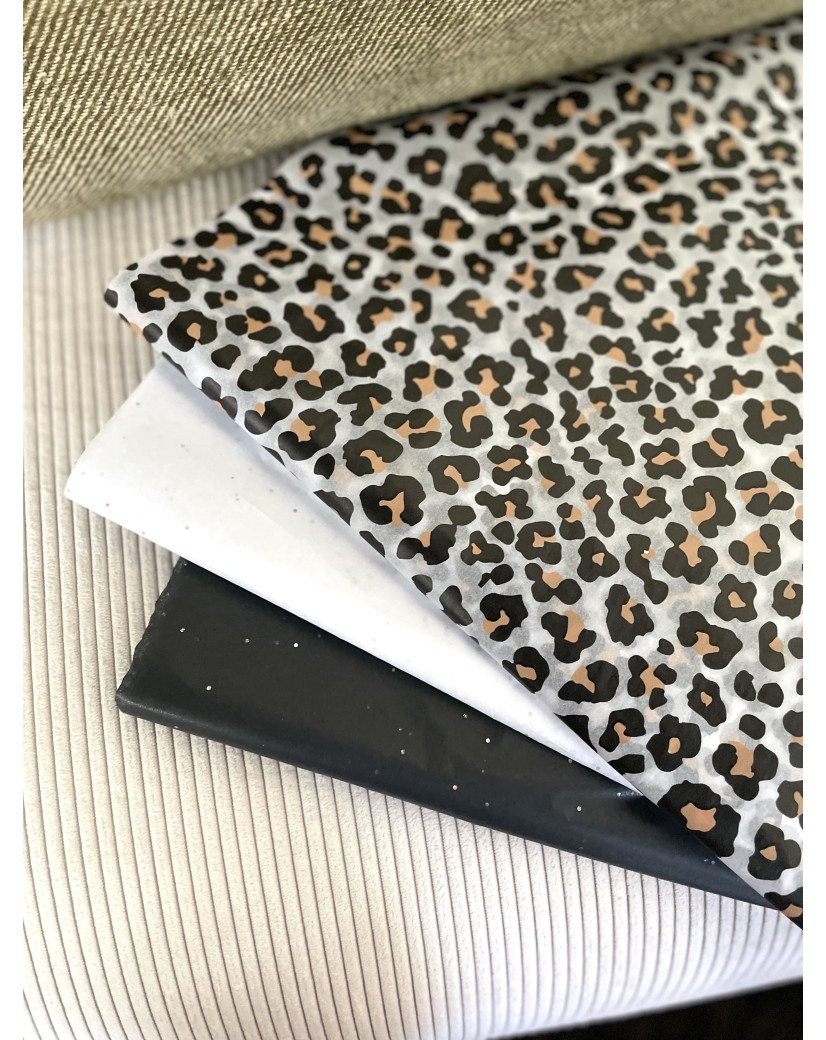 Papier de soie - Blanc Pailleté l Meilleur qualité & prix du marché