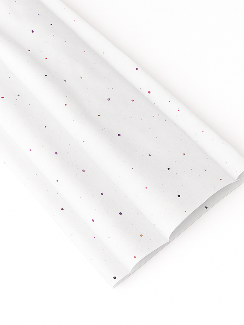 Papier de soie - Blanc Pailleté l Meilleur qualité & prix du marché