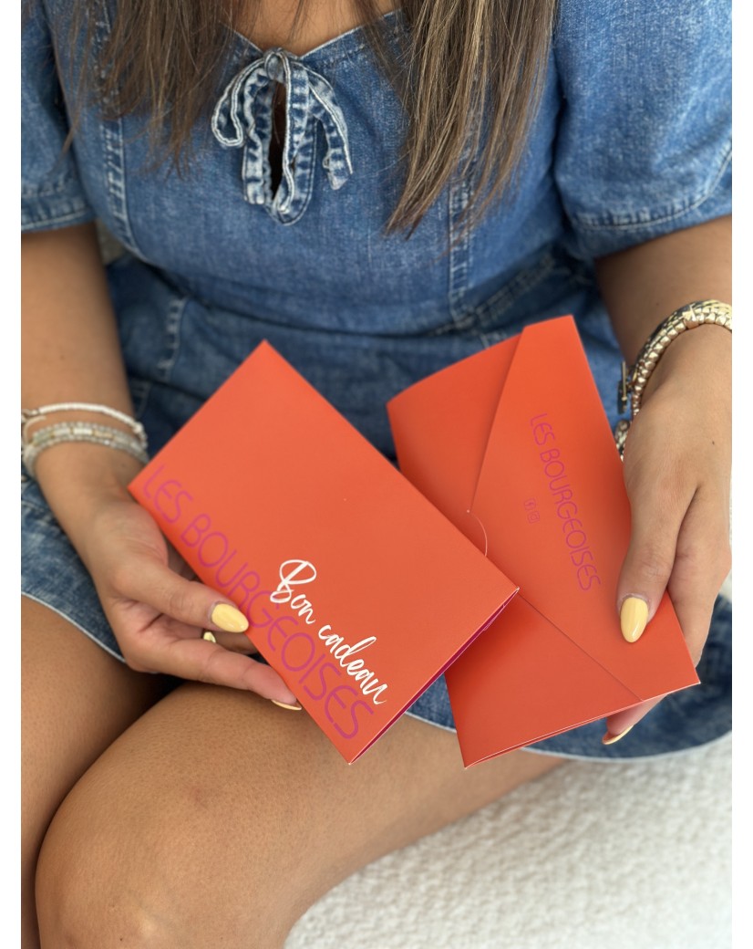 Pochette pour carte cadeau – Format 21,5x11 cm