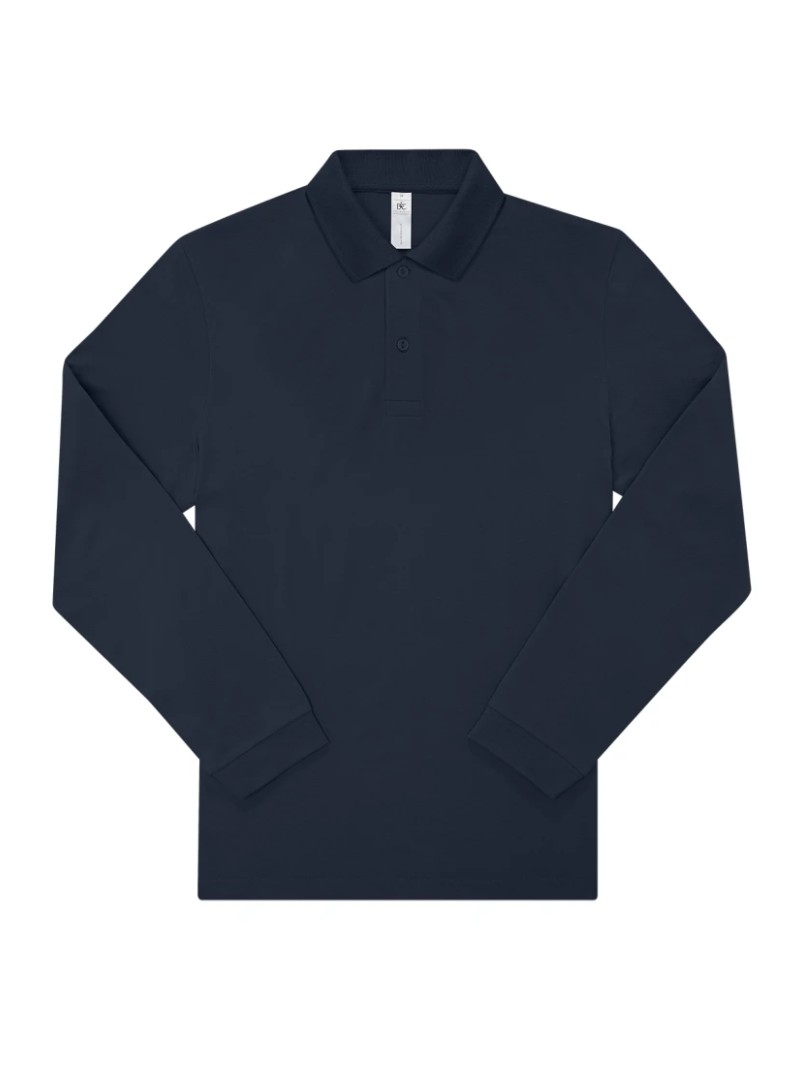 Langarm-Poloshirt Oliver