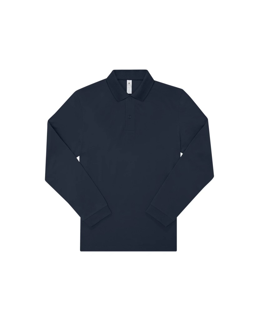 Langarm-Poloshirt Oliver