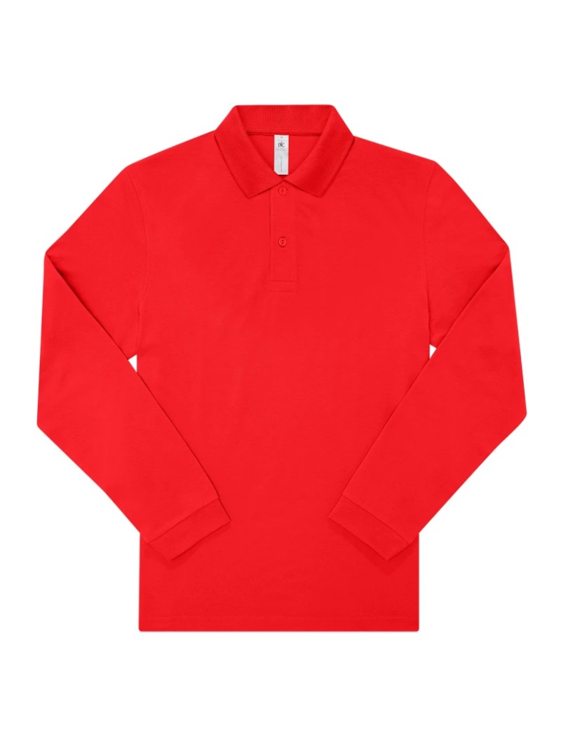Langarm-Poloshirt Oliver